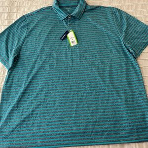 NWT crown & ivy XXL striped polo